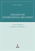 English for international relations (eBook, ePUB)