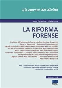 La Riforma Forense (eBook, ePUB) - Costagliola, Anna; Laperuta, Lilla