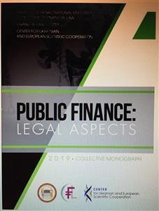 Public Finance: Legal Aspects (eBook, ePUB) - Dmytrenko, Emiliia; Getmantsev, Danil; Hedziuk, Olena; Iakymchuk, Nataliia; Kasianenko, Liubov; Kovalko, Nataliia; Latkovska, Tamara; Marynchak, Yevhen; Nischymna, Svitlana; Ochkurenko, Sergii; Pyvovar, Yurii