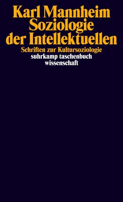 Soziologie der Intellektuellen - Mannheim, Karl