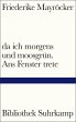 da ich morgens und moosgrün. Ans... - Bild 1