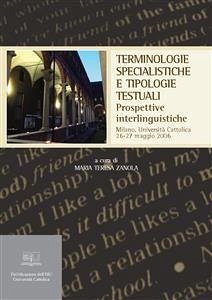 Terminologie specialistiche e tipologie testuali (eBook, PDF) - Teresa Zanola, Maria