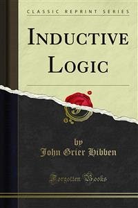 Inductive Logic (eBook, PDF) - Grier Hibben, John