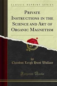 Private Instructions in the Science and Art of Organic Magnetism (eBook, PDF)