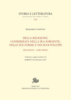 Della religione, considerata nella sua sorgente, nelle sue forme e nei suoi sviluppi. Prefazione – Libro primo (eBook, PDF) - Constant, Benjamin