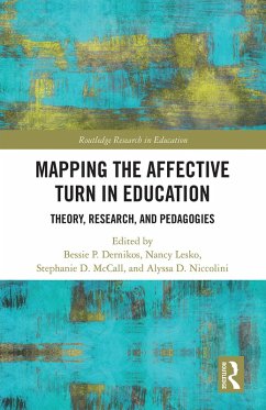 Cover Mapping the Affective Turn in Education (eBook, PDF)