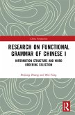 Research on Functional Grammar of Chinese I (eBook, PDF)