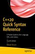 C++20 Quick Syntax Reference - Bild 1
