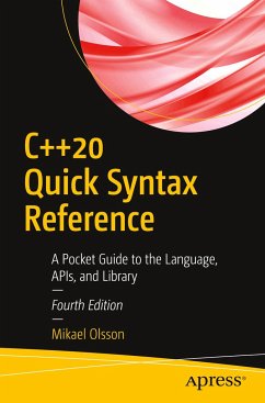 C++20 Quick Syntax Reference - Olsson, Mikael