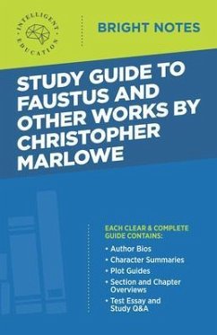 Cover Study Guide to Faustus and Other Works by Christopher Marlowe (eBook, ePUB)