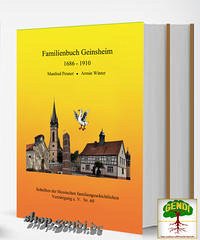 Familienbuch Geinsheim am Rhein 1686 – 1910