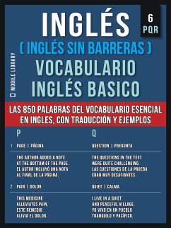 Inglés (Inglés Sin Barreras) Vocabulario Inglés Basico - 6 - PQR (eBook, ePUB) - Library, Mobile