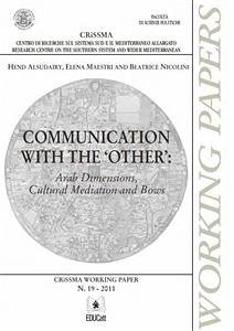 Communication with the other (eBook, PDF) - ALSUDAIRY, HEND; MAESTRI, ELENA; NICOLINI, BEATRICE