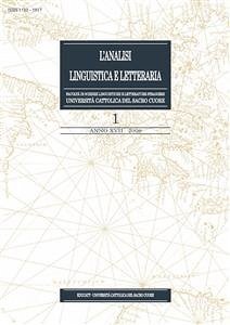 L'Analisi Linguistica e Letteraria 2009-1 (eBook, PDF) - AA.VV.