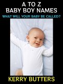 A to Z Baby Boy Names (eBook, ePUB)