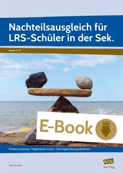 Nachteilsausgleich für LRS-Schüler in der Sek. (eBook, PDF) - Livonius, Uta