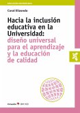 Hacia la inclusión educativa en la Universidad (eBook, ePUB)