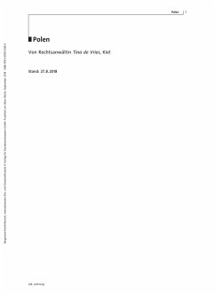 Familienrecht Polen (eBook, PDF) - De Vries, Tina