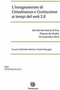 L'insegnamento di Cittadinanza e Costituzione ai tempi del web 2.0 (eBook, ePUB) - Nisticò, Michele; Passaglia, Paolo