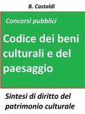Il Codice dei beni culturali e del paesaggio per concorsi pubblici (eBook, ePUB)