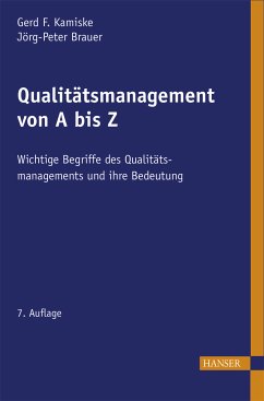 Qualitätsmanagement von A - Z (eBook, PDF) - Kamiske, Gerd F.; Brauer, Jörg-Peter