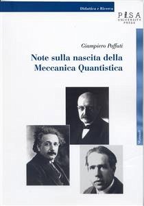 Note sulla nascita della meccanica quantistica (eBook, PDF) - Paffuti, Giampiero