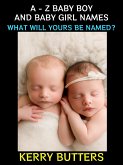 A - Z Baby Boy and Baby Girl Names (eBook, ePUB)