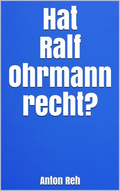 Cover Hat Ralf Ohrmann recht? (eBook, ePUB)