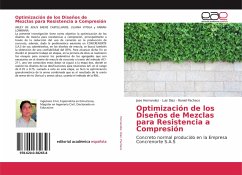 Optimización de los Diseños de Mezclas para Resistencia a Compresión - Hernández, José;Díaz, Luis;Pacheco, Roniel