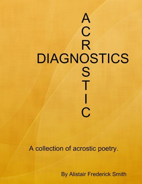 Acrostic Diagnostics (eBook, ePUB) Acrostic Diagnostics (eBook, ePUB)