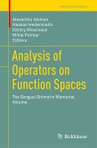 Analysis of Operators on Function Spaces (eBook, PDF)