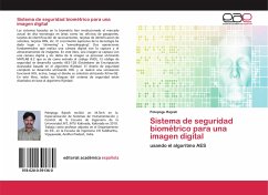 Sistema de seguridad biométrico para una imagen digital