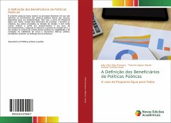 A Definição dos Beneficiários de Políticas Públicas - Silva Fonseca, João Vitor;MACIEL, THAMIRIS AGUIAR;COSTA, LARISSA CRISTINA