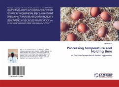 Processing temperature and Holding time - Umar, M. M.