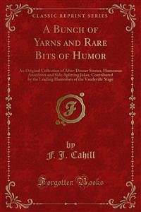 A Bunch of Yarns and Rare Bits of Humor (eBook, PDF) - J. Cahill, F.