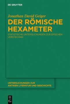 Der römische Hexameter - Geiger, Jonathan