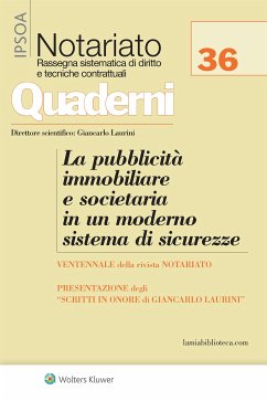 La pubblicità immobiliare e societaria in un moderno sistema di sicurezze (eBook, ePUB) - Aa.Vv.