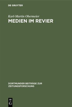 Medien im Revier (eBook, PDF) - Obermeier, Karl-Martin
