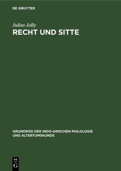 Recht und Sitte (eBook, PDF) - Jolly, Julius