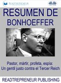 Resumen De Bonhoeffer (eBook, ePUB)