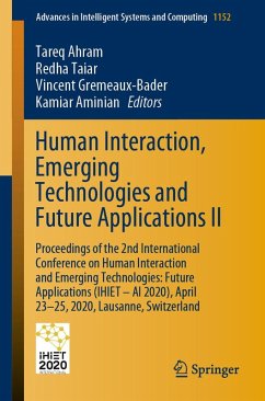 Human Interaction, Emerging Technologies and Future Applications II (eBook, PDF)