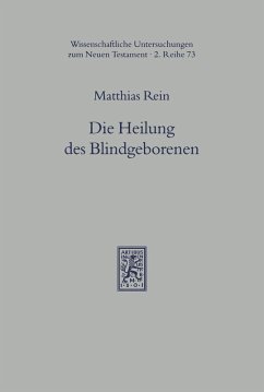 Die Heilung des Blindgeborenen (Joh 9) (eBook, PDF) - Rein, Matthias