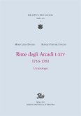 Rime degli Arcadi I-XIV, 1716-1781 (eBook, PDF)