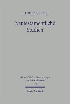 Cover Neutestamentliche Studien (eBook, PDF)