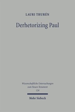 Cover Derhetorizing Paul (eBook, PDF)