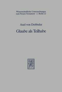 Cover Glaube als Teilhabe (eBook, PDF)