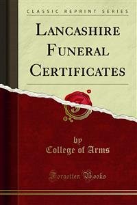 Lancashire Funeral Certificates (eBook, PDF)