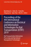 Proceedings of the 4th International Conference on Electrical and Information Technologies for Rail Transportation (EITRT) 2019 (eBook, PDF)
