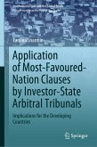 Application of Most-Favoured-Nation Clauses by Investor-State Arbitral Tribunals (eBook, PDF)
