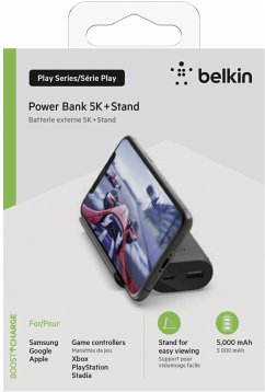 Belkin Gaming Power Bank 5.000mAh, schwarz BPZ001btBK